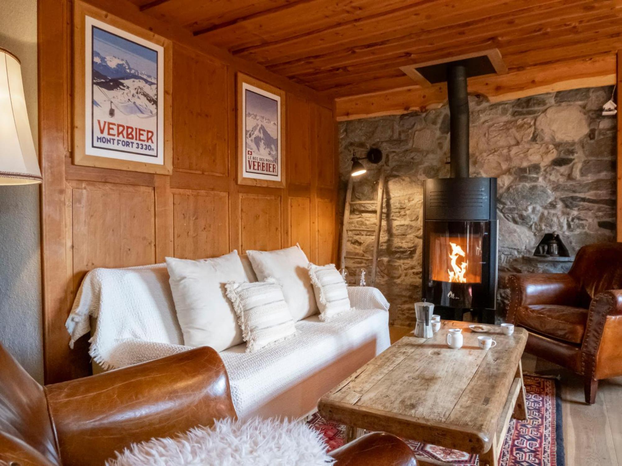 Chalet La Pive By Interhome Verbier Buitenkant foto